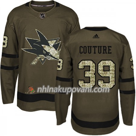 San Jose Sharks Dresy Logan Couture 39 Adidas 2017-2018 Camo Zelená Authentic - Pánské San Jose Sharks Dresy Logan Couture 39 Adidas 2017-2018 Camo Zelená Authentic - Pánské